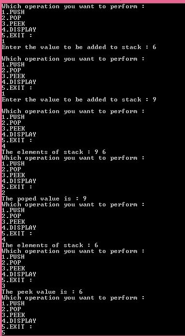 Linked List Representation Of Stack